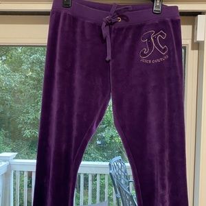 💜🦄PURPLE JUICY VELOUR JOGGERS🦄💜